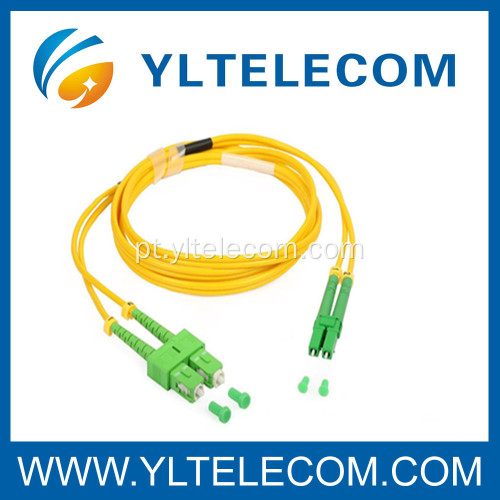 Cabo de remendo da fibra óptica do elevado desempenho FTTH SC / LC para CATV e CCTV